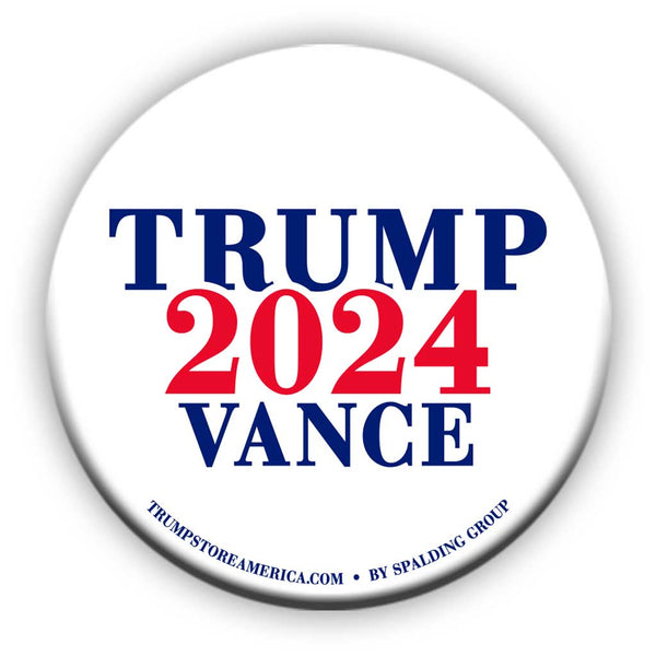 Trump Vance 2024 Button - 4 Color Pack