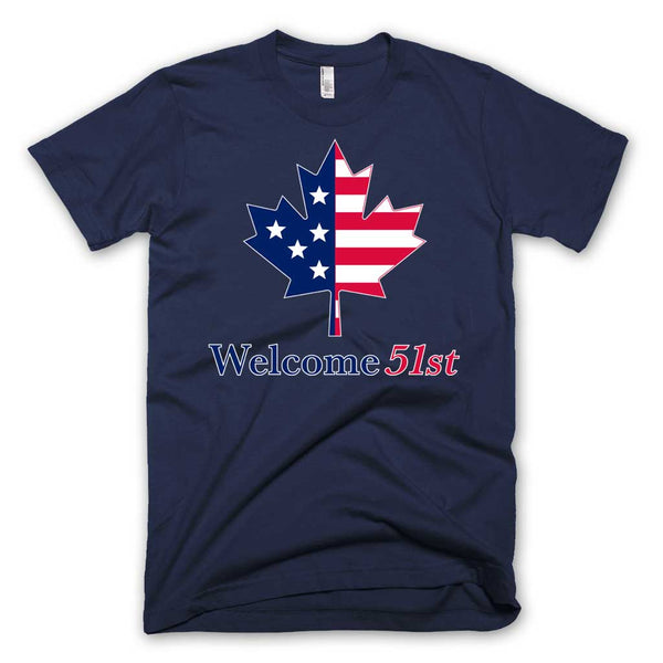 Welcome 51st - Maple Leaf T-shirt