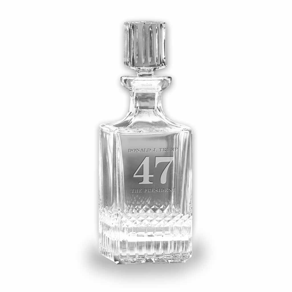 47 - The President - Crystal Decanter