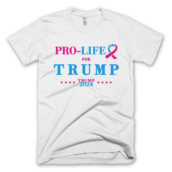 Pro-Life for Trump 2024 T-shirt
