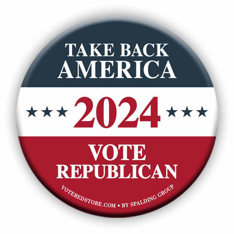 Vote Republican 2024 Button