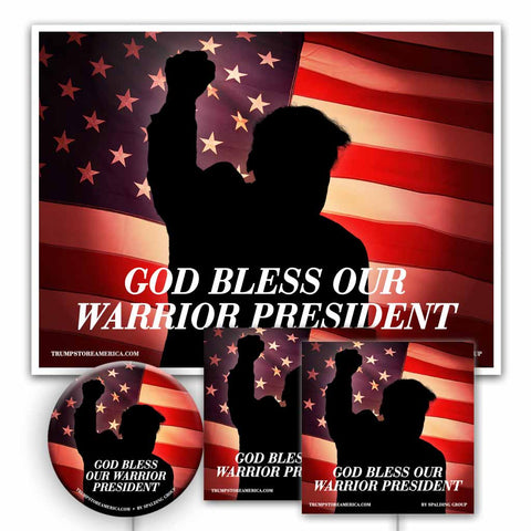 Warrior President Yard Sign Kit